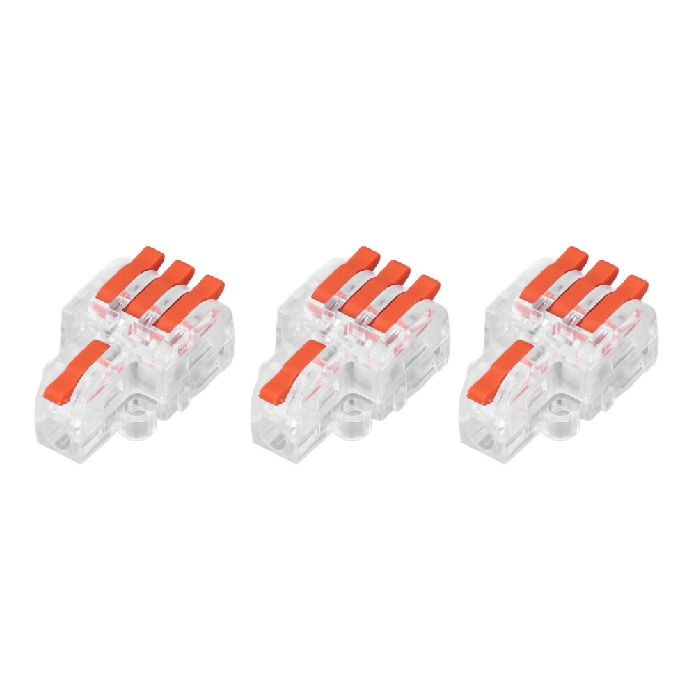 15Pcs Dfâ13 Transparent Terminal Block Wire Connectors, 0.2-4Mmâ² 7631376078978