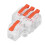15 piezas DF-13 bloque terminal transparente 0,2-4 mm² 4