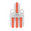 15 piezas DF-13 bloque terminal transparente 0,2-4 mm² 6