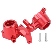 Replacement Parts For RC Car Front Steering Knuckles CNC Machined Aluminum Alloy Lightweight Hard Anodized Colour 6061 T6 Durable Material Enhanced St