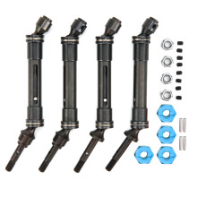 Rear Drive Shaft For Rc Car, Compatible With TRX Slash 4X4 Upgrade Parts High Quality Aluminum Alloy Transmission Axle Joint, Universal Drive Head Des