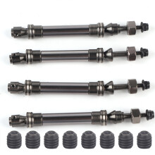 RC Drive Shaft Metal Transmission Axle Front Rear Drive Shaft High Performance Antiseparation Design Universal Compatibility Heavy Duty Smooth Transmi