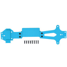 Aluminum Alloy Chassis For RC Car, Reliable RC Car Accessories Replacement Parts RC Upgrade Part With Easy And Convenient Installation, Durable To Use