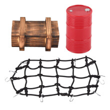 Elastic Luggage Net For Rc Vehicles Sturdy And Durable Roof Luggage Rack High Quality Rubber Material Stretchable And Durable Simulation Design Lightw