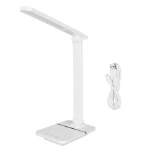 Lampada da lettura a LED con controllo touch, risparmio energetico con timer di spegnimento automatico, caratteristiche di protezione degli occhi per