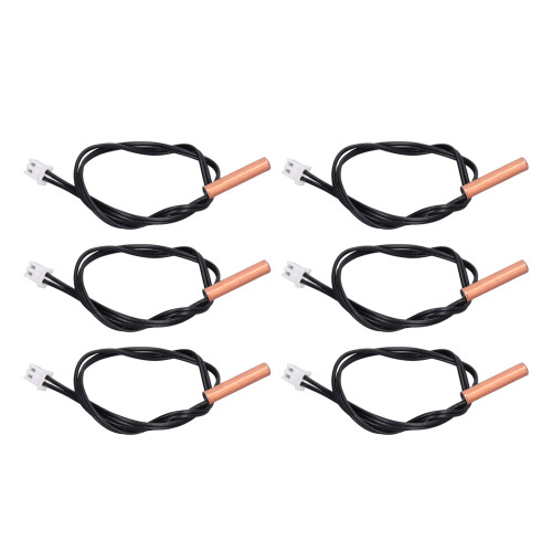 Thermistor Probe for HVAC and Refrigeration Systems, Digital Temperature Transmitter with 10K NTC Sensor Fast Response Technology, Adjustable 2