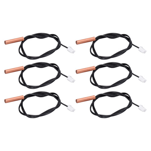 Thermistor Probe for HVAC and Refrigeration Systems, Digital Temperature Transmitter with 10K NTC Sensor Fast Response Technology, Adjustable 1