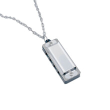Mondharmonica Ketting 4 Gaten 8 Toon Mondharmonica Draagbaar Muziekinstrument voor Kinderen en Beginners