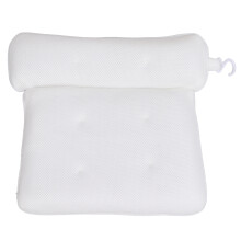 Ultra Soft Breathable Fabric, 3D Mesh Tub Mat For Soaking & Straight Back Tubs, Ergonomic Design Promotes Hygienic Quick Drying Bath Accessories For