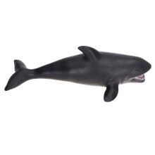 Black Killer Whale Toy Figurine – 35cm Soft Plastic Child's Gift for Ages 3+