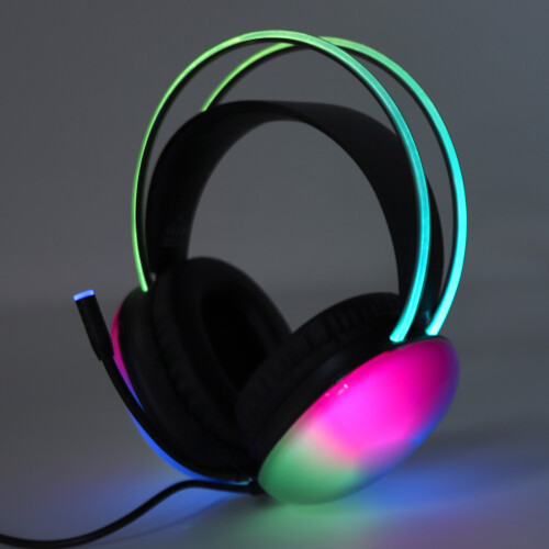 Gaming-Headset, RGB-Regenbogenbeleuchtung,