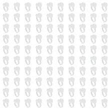 Curtain Hook Set Washproof And Shatterproof Easy Installation Curtain Hooks For Standard Rails With 10Mm Head, Smooth Glide Invisible Effect Lockable