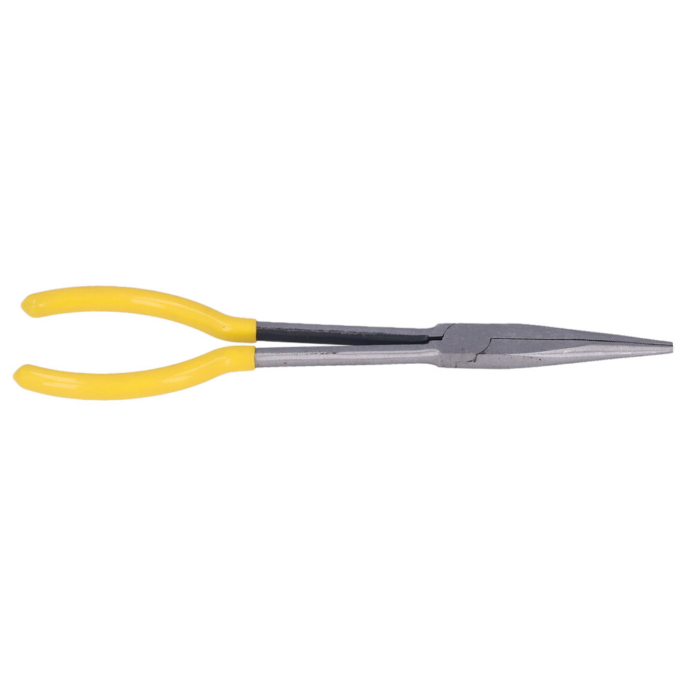 Ergonomic 11In Steel Needle Nose Pliers - Perfect For Tight Spaces 5001376082381