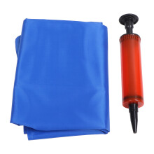 Ergonomic Inflatable Bedpan for Elderly Adults Washable Portable Air Inflation Breathable Fabric Self Adhesive Ability Smooth Easy Clean Foldable