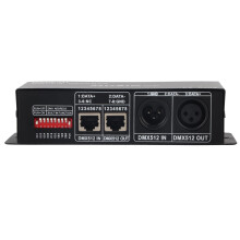 Efficient 3 Channel DMX RGB Decoder Adjustable 4A for Bars & Hotels