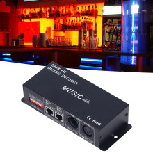 Durable 3 Channel DMX Decoder for RGB LED Lights in Sober Bars