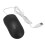 Mouse ottico cablato 1200 DPI USB ergonomico nero per laptop e PC 15