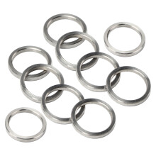 Stainless Steel Washer Spacers 10 Pcs 15mm OD 12mm ID Hardware Set