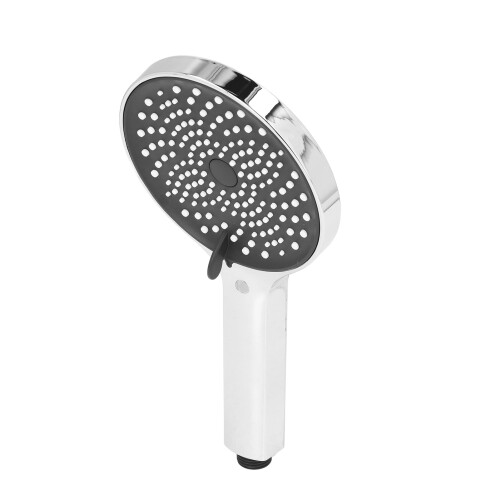 High Pressure Handheld Shower Head ABS Silver G1/2 Thread, Lightweight