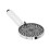High Pressure Handheld Shower Head ABS Silver G1/2 Thread, Lightweight 11
