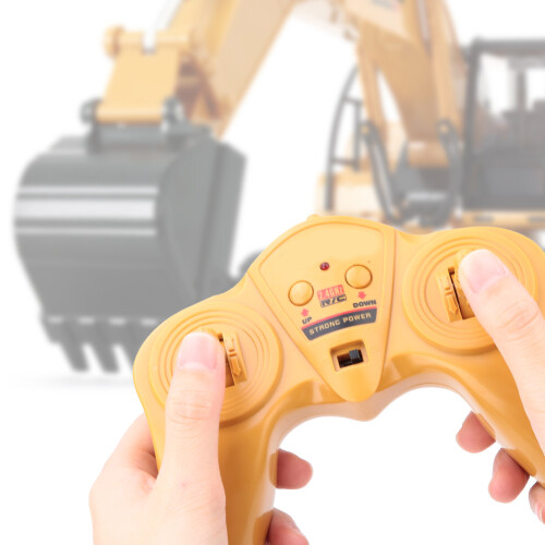 Remote Control Bulldozer Full Function 2.4GHz Anti-Interference Light And Music High Quality Material Interactive Toy Educational Gift For Kids 2