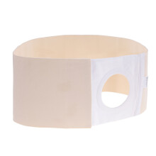 Cinta abdominal para cuidados com ostomia, suporte para hérnia com tecido respirável e confortável e compressão elástica, design ajustável para