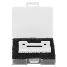 Cabeça de corte com dentes finos para um corte preciso, adequada para modelos de máquinas de cortar cabelo, incluindo o 8148. Lâmina de cerâmica