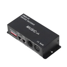 4-Kanal DMX512 LED Dimmer Controller, 12V-24V, 16,4 cm