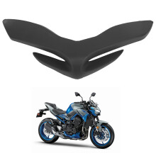 Motorrad-Scheinwerferverkleidung für Z900 2018-2020 Schwarze Gummiverlängerung