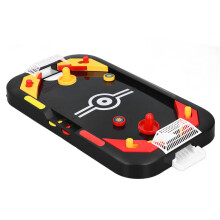 2-in-1 Tischfußball- & Eishockey-Spiel für Kinder, Plastik, ab 3 Jahren