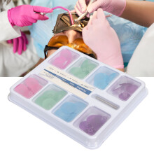 40pcs Dental Polishing Discs Set, Surface Grinding, Multicolor