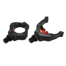 2 pezzi supporti per canne da pesca con molla e calamita, apertura di 4,5 cm