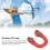 Red Aluminum Alloy D Loop for Compound Bows, 7g Archery Accessory 8