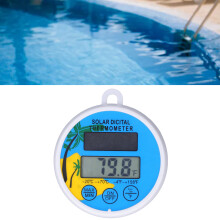Solar Thermometer with Max/Min Temp Display 160mAh for Pools & Hot Tubs