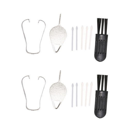 4 Sets Tablet Pen Tips Compatible with 12.4 Inch T733 Grey & White