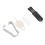 4 Sets Tablet Pen Tips Compatible with 12.4 Inch T733 Grey & White 4