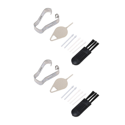 4 Sets Tablet Pen Tips Compatible with 12.4 Inch T733 Grey & White 2