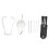 4 Sets Tablet Pen Tips Compatible with 12.4 Inch T733 Grey & White 2