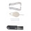 4 Sets Tablet Pen Tips Compatible with 12.4 Inch T733 Grey & White 5