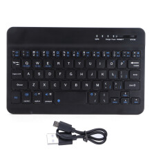 Teclado Bluetooth sem fio para profissionais móveis, teclado Bluetooth recarregável com modo de economia de energia e tecnologia de teclado tipo