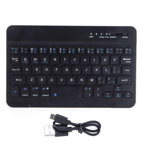 Conjunto de caneta stylus para criadores digitais, teclado Bluetooth e caneta stylus com compatibilidade para telas de 7 polegadas e design de teclas