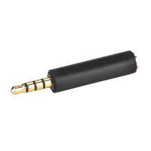 Adapter słuchawkowy do urządzeń mobilnych, konwerter 3,5 mm OMTP na CTIA do smartfonów i tabletów, adapter dwukierunkowy, który zapobiega