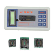 Testeur de circuits intégrés avec plusieurs modes de test 5V/3,3V AUTO, multimètre de transistors IC avec identification des transistors et