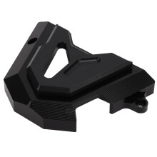 Aluminium-Kettenblatt-Abdeckung vorne für Ninja 250/300 2013-2017 Schwarz