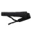 Large Capacity Black Arrow Quiver, Polyester, Adjustable Strap, Outdoor 49.5cm 1