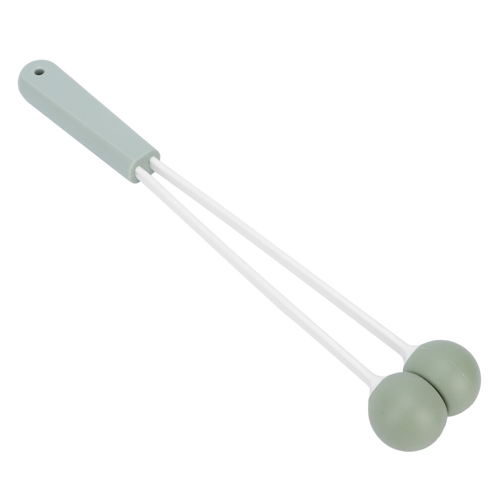 Silicone Anti-Slip Handheld Pat Massager - Double Ball Relaxation