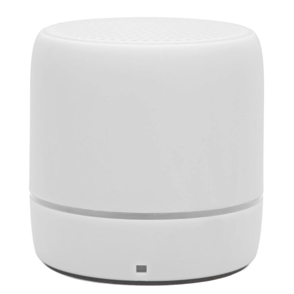 Portable Bluetooth 5.0 Mini Speaker, 5H Playtime, Rich Bass, White 9431376100222