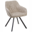 Beliani Set of 2 Dining Chairs MONEE Fabric Beige 2