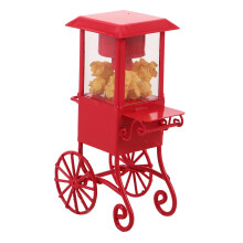 1Ensemble Mini Machine À Popcorn Faux Réaliste En Fer Et Résine