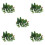 200Pcs Green Plastic Mini Trees for Diorama Model Scenery 10